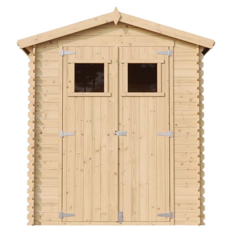 Drewniany domek ogrodowy Timbela M320 2.82 m² drewno naturalne grubość deski 19 mm 1 szt.