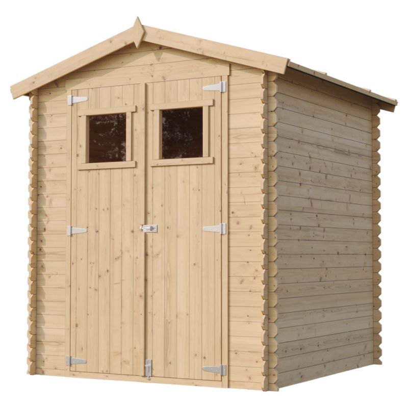 Drewniany domek ogrodowy Timbela M320 2.82 m² drewno naturalne grubość deski 19 mm 1 szt.