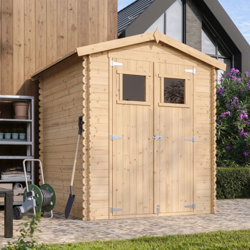Drewniany domek ogrodowy Timbela M320 2.82 m² drewno naturalne grubość deski 19 mm 1 szt.
