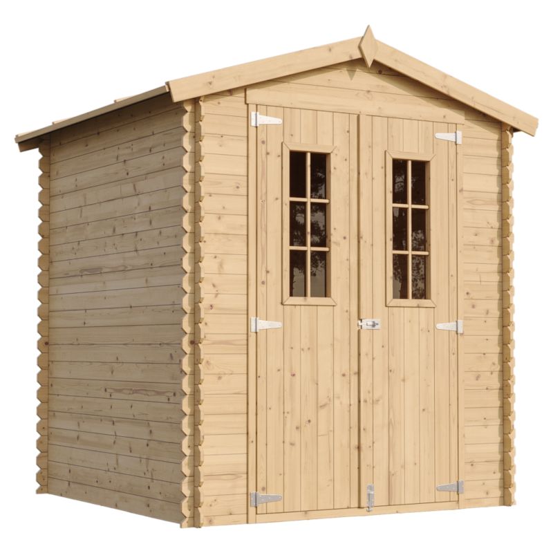 Drewniany domek ogrodowy Timbela M320C 2.82 m² drewno naturalne grubość deski 19 mm 1 szt.