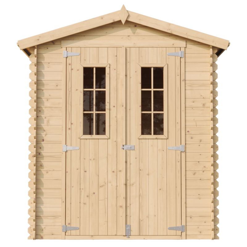 Drewniany domek ogrodowy Timbela M320C 2.82 m² drewno naturalne grubość deski 19 mm 1 szt.