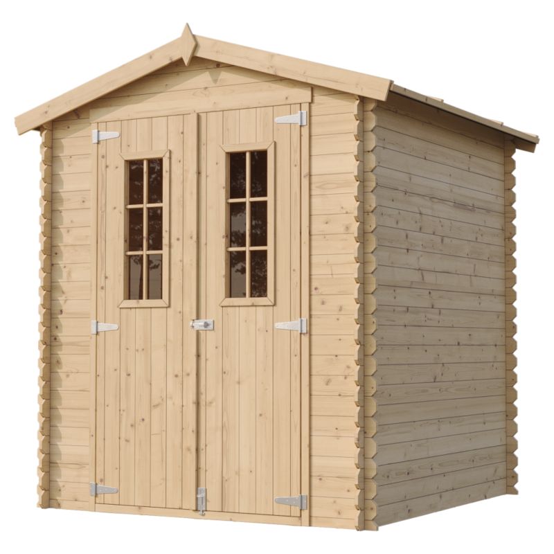 Drewniany domek ogrodowy Timbela M320C 2.82 m² drewno naturalne grubość deski 19 mm 1 szt.