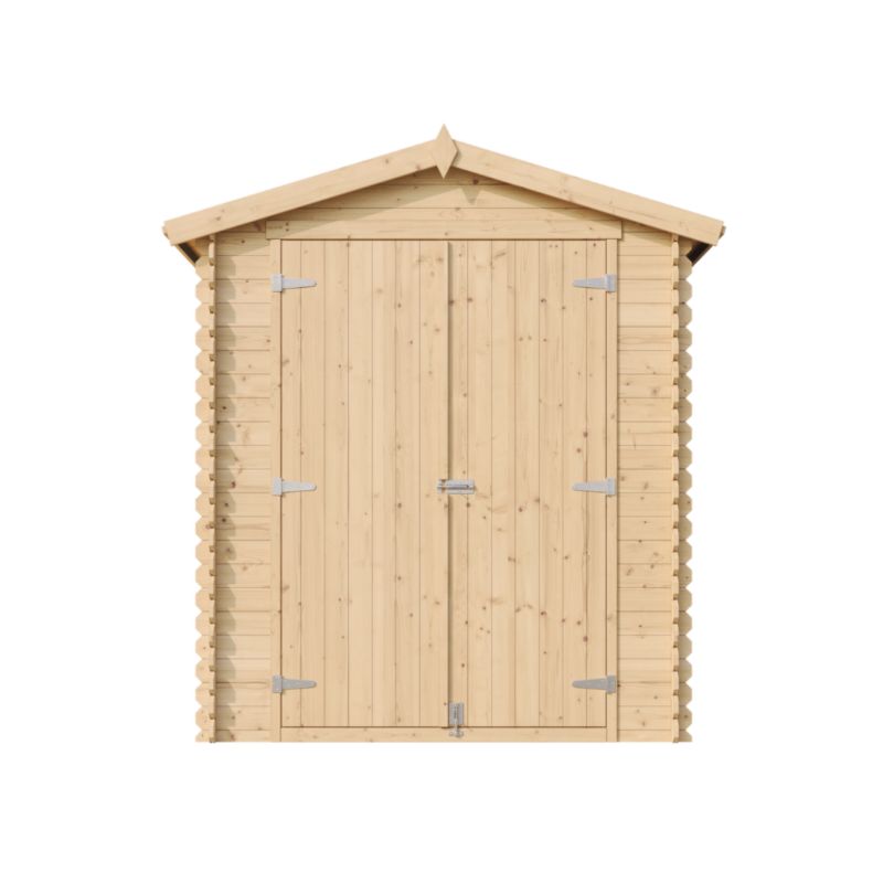 Drewniany domek ogrodowy Timbela M320C1 2.82 m² drewno naturalne grubość deski 19 mm 1 szt.