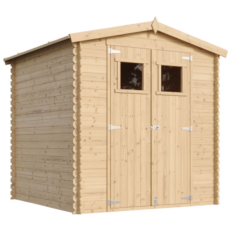 Drewniany domek ogrodowy Timbela M343 3.53 m² drewno naturalne grubość deski 19 mm 1 szt.