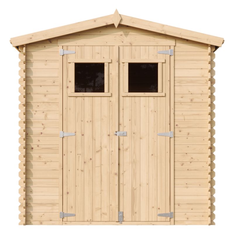 Drewniany domek ogrodowy Timbela M343 3.53 m² drewno naturalne grubość deski 19 mm 1 szt.