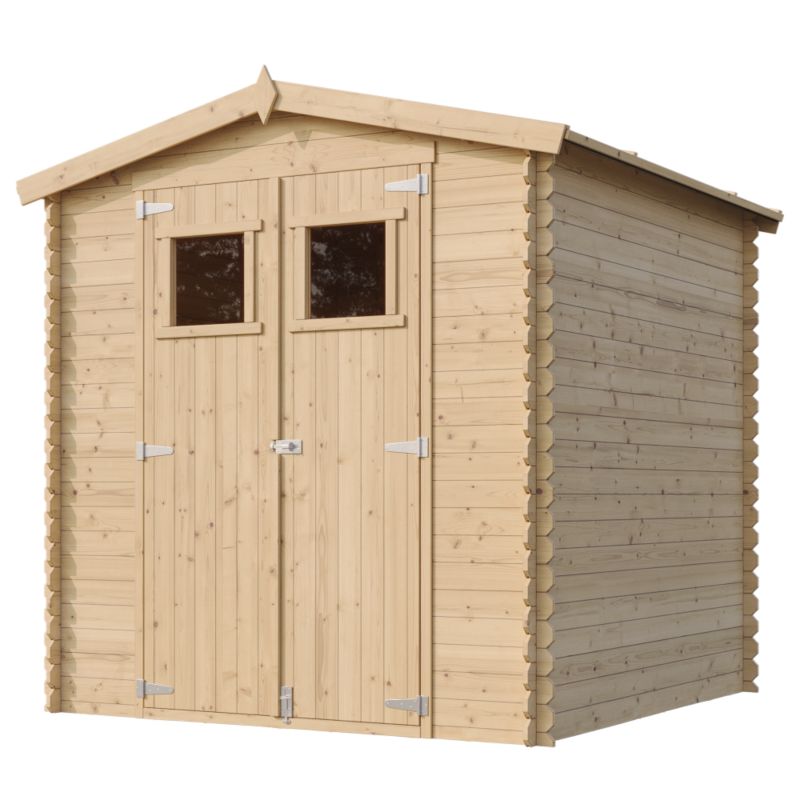 Drewniany domek ogrodowy Timbela M343 3.53 m² drewno naturalne grubość deski 19 mm 1 szt.