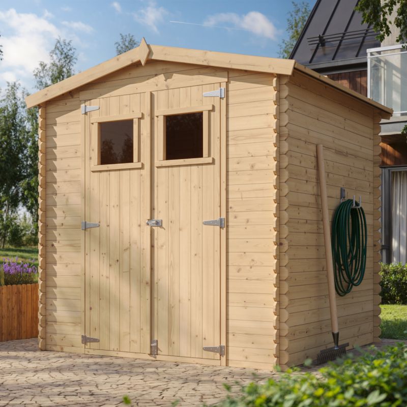 Drewniany domek ogrodowy Timbela M343 3.53 m² drewno naturalne grubość deski 19 mm 1 szt.