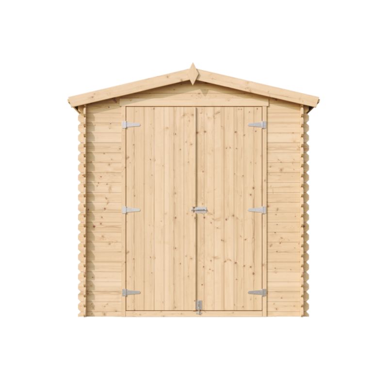 Drewniany domek ogrodowy Timbela M343C1 3,53 m² drewno naturalne grubość deski 19 mm 1 szt.