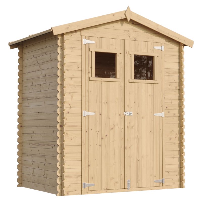 Drewniany domek ogrodowy Timbela M367 1.98 m² drewno naturalne grubość deski 19 mm 1 szt.
