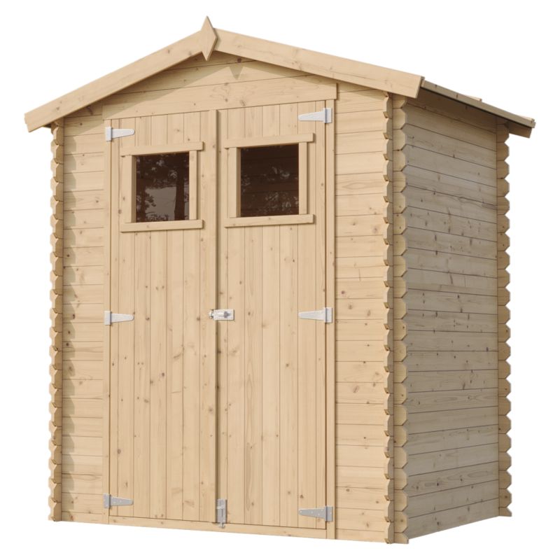 Drewniany domek ogrodowy Timbela M367 1.98 m² drewno naturalne grubość deski 19 mm 1 szt.