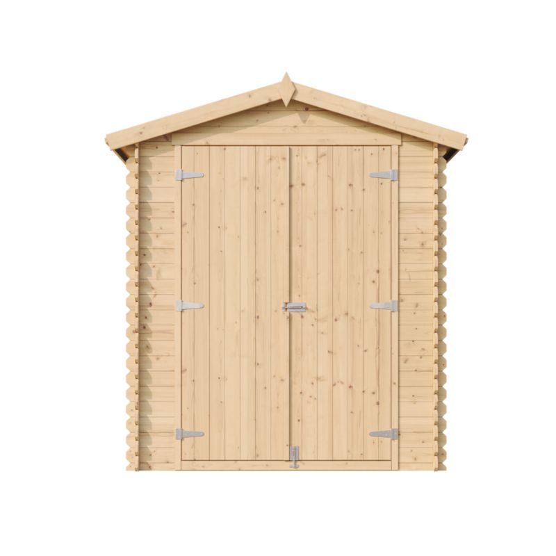 Drewniany domek ogrodowy Timbela M367C1 1.98 m² drewno naturalne grubość deski 19 mm 1 szt.