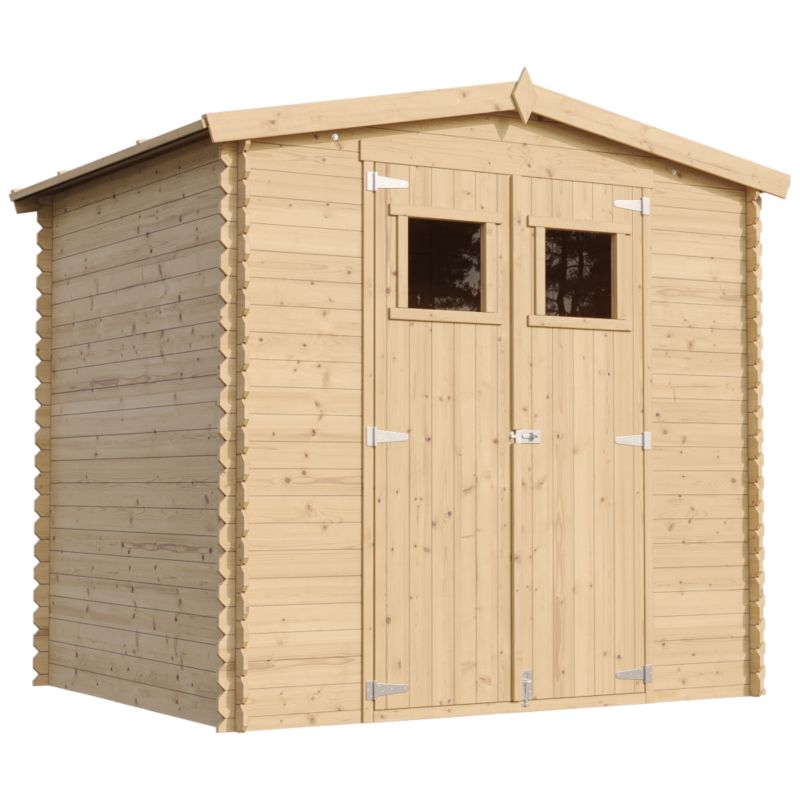 Drewniany domek ogrodowy Timbela M369 4.33 m² drewno naturalne grubość deski 19 mm 1 szt.