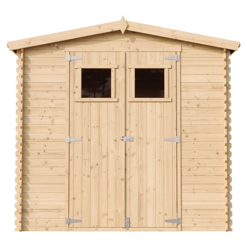 Drewniany domek ogrodowy Timbela M369 4.33 m² drewno naturalne grubość deski 19 mm 1 szt.