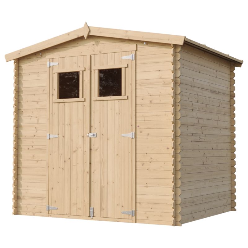 Drewniany domek ogrodowy Timbela M369 4.33 m² drewno naturalne grubość deski 19 mm 1 szt.