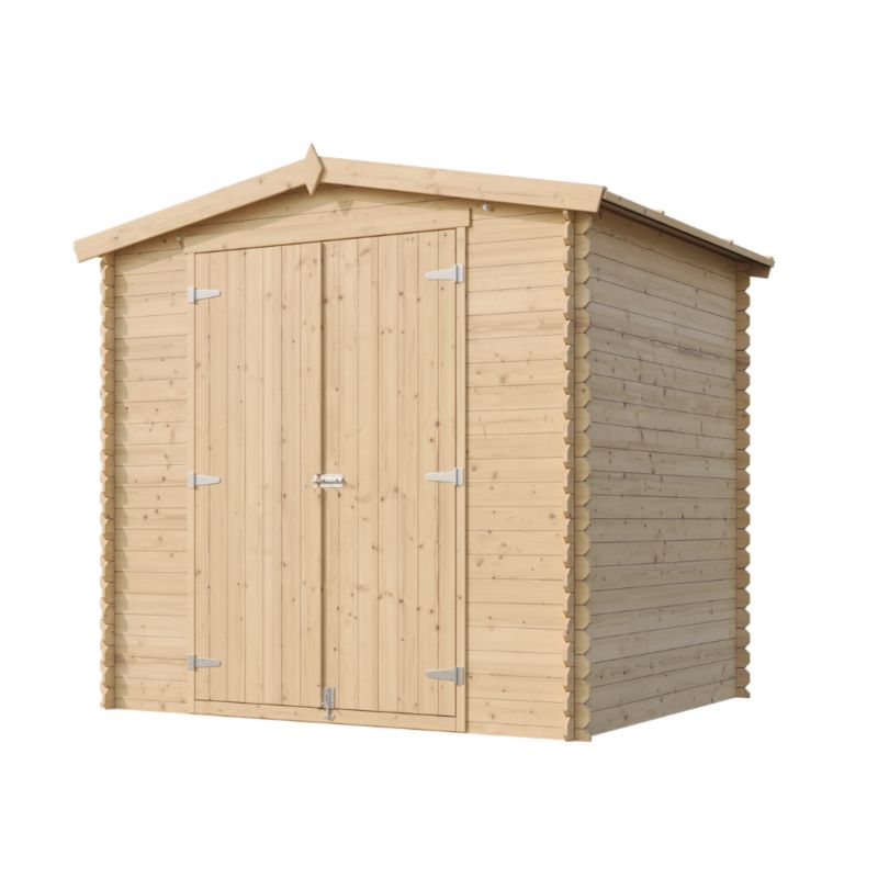 Drewniany domek ogrodowy Timbela M369C1 4.33 m² drewno naturalne grubość deski 19 mm 1 szt.