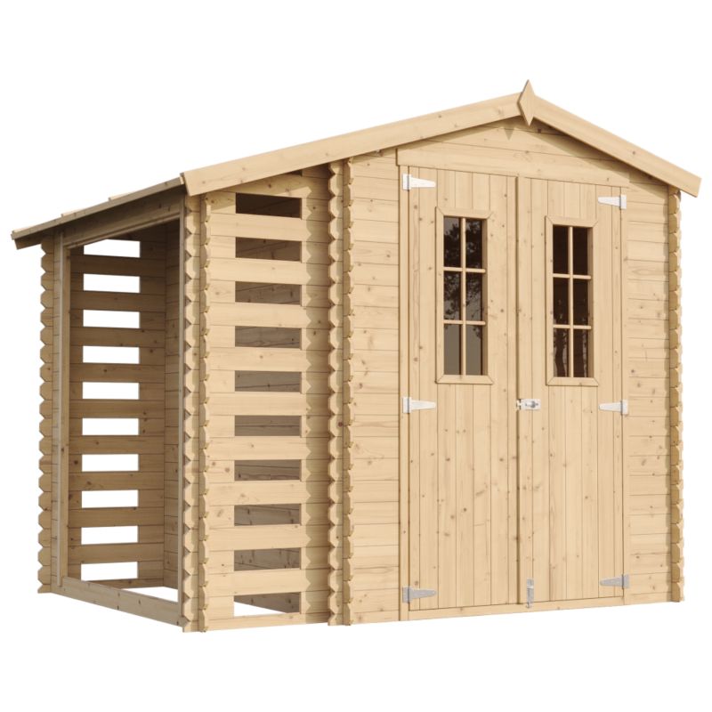 Drewniany domek ogrodowy Timbela M386C 4.47 m² drewno naturalne grubość deski 19 mm 1 szt.