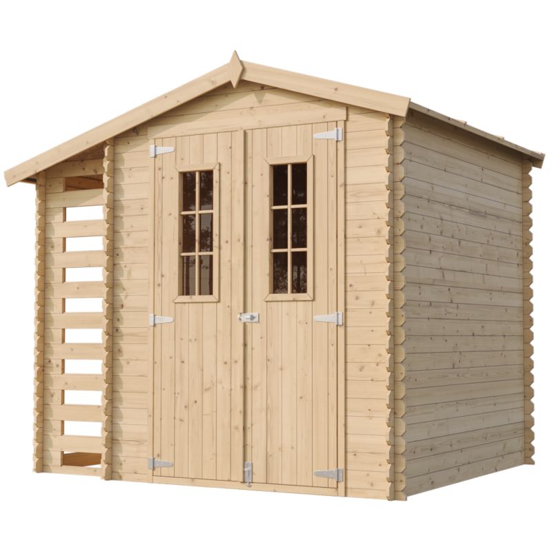 Drewniany domek ogrodowy Timbela M386C 4.47 m² drewno naturalne grubość deski 19 mm 1 szt.