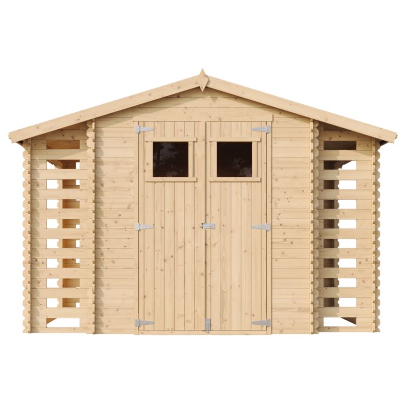 Drewniany domek ogrodowy Timbela M391 5.47 m² drewno naturalne grubość deski 19 mm 1 szt.