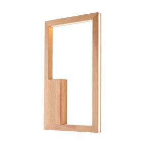 Drewniany Kinkiet SPOT Light  1xLED 24V 28W Dąb Olejowany FSC, Ściemniacz Dotykowy, Polski Producent, 1 szt.