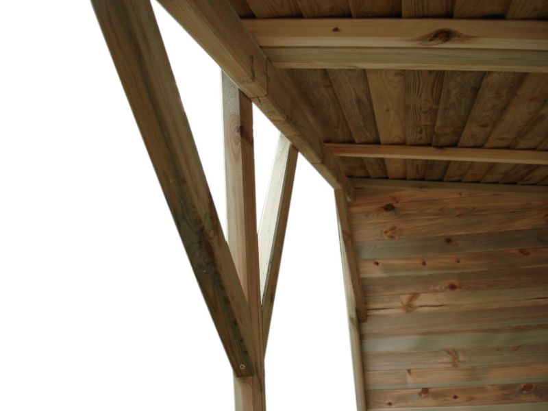 Drewutnia XXL Wellton wiata na drewno 500 x 200 cm 1 szt.