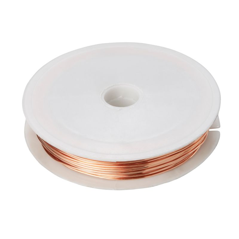 Drut miedziany Diall 0,8 mm x 50 m