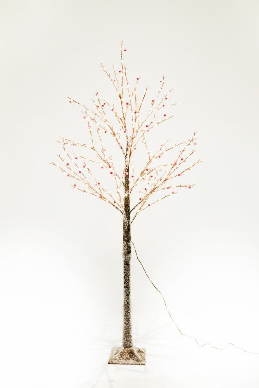 Drzewko Ogrodowe Ozdobne Led Feeric Brązowe Miedziane 115 cm 1 szt.