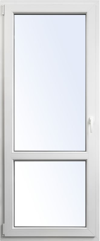 Drzwi balkonowe PCV rozwierno-uchylne 865 x 2095 mm lewe