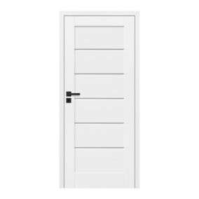 Drzwi bezprzylgowe pełne Toreno 70 kredowobiałe