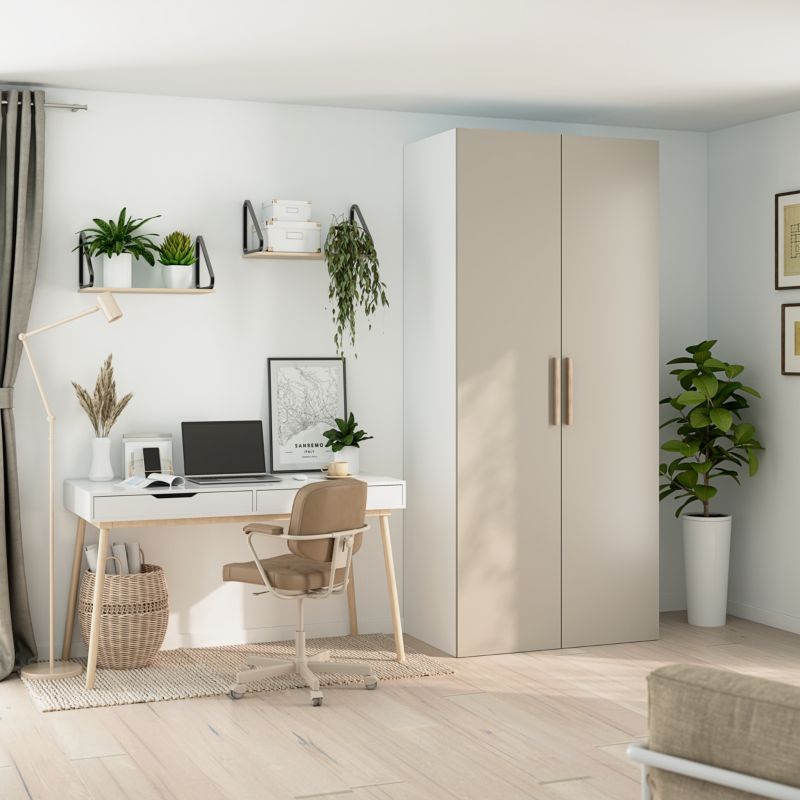 Drzwi do korpusu 225 x 50 cm GoodHome Atomia kaszmir
