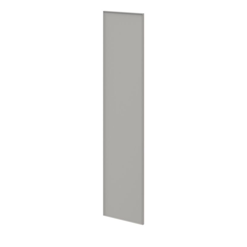 Drzwi do korpusu 50 x 225 cm GoodHome Atomia z ramką jasnoszary mat