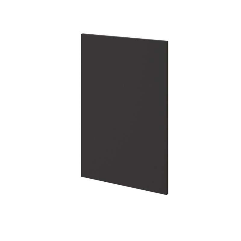 Drzwi do korpusu 50 x 75 cm GoodHome Atomia z ramką antracyt mat