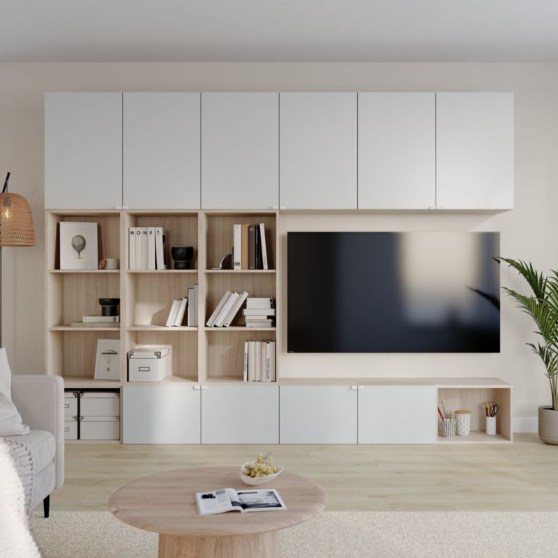 Drzwi do korpusu 75 x 37,5 cm GoodHome Atomia szary