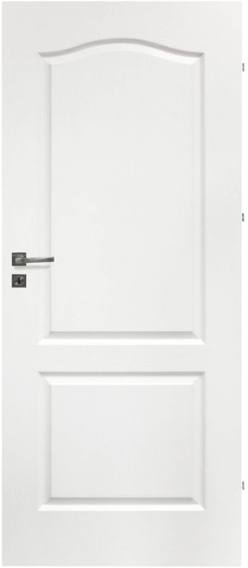Drzwi pełne Archi 60 prawe białe lakierowane