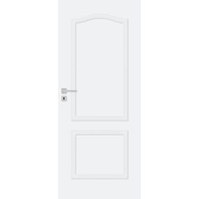 Drzwi pełne Archi 80 prawe białe lakierowane