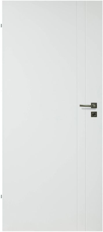 Drzwi pełne Exmoor Due 60 lewe białe
