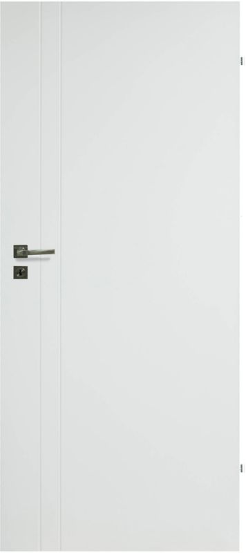 Drzwi pełne Exmoor Due 60 prawe białe