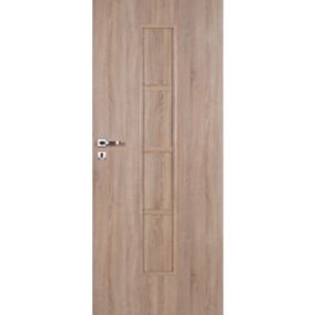 Drzwi pełne Olga 70 prawe dąb sonoma