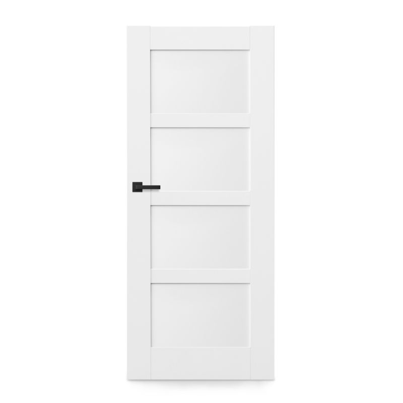 Drzwi pełne przesuwne Connemara 80 kredowo-białe