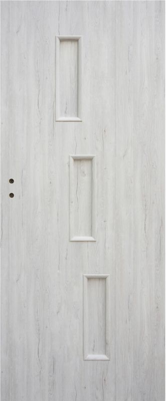 Drzwi pełne Roma 80 prawe dąb silver
