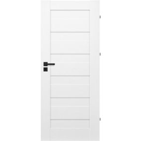 Drzwi pełne Trame 80 prawe białe