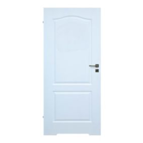 Drzwi pełne z podcięciem Archi 80 lewe białe