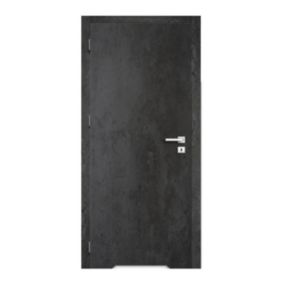 Drzwi pełne z podcięciem Exmoor 60 lewe ciemny beton