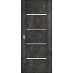 Drzwi pokojowe Bolzano 80 ciemny beton