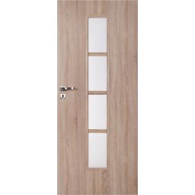 Drzwi pokojowe Olga 80 prawe dąb sonoma