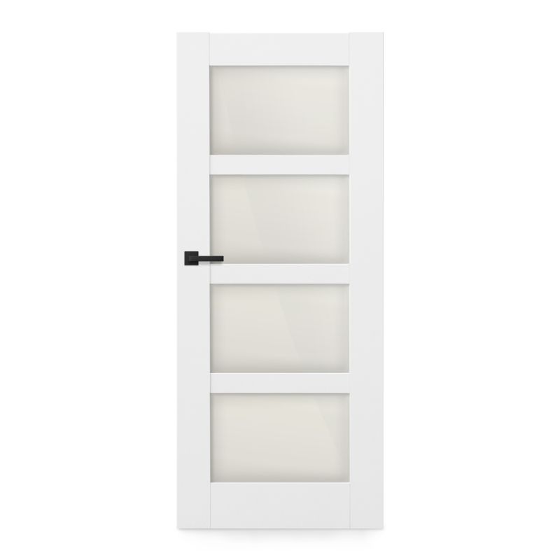 Drzwi pokojowe przesuwne Connemara 80 kredowo-białe