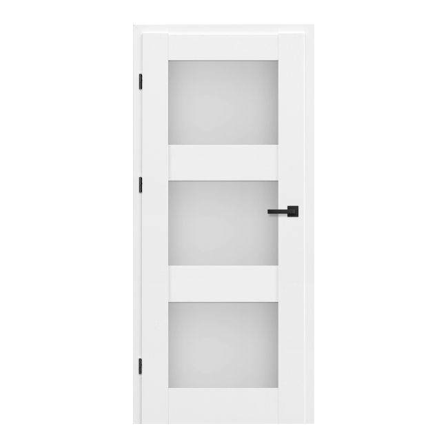 Drzwi pokojowe Tre 70 lewe białe