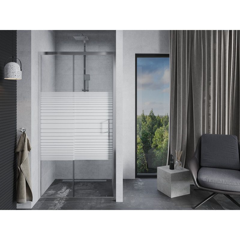 Drzwi prysznicowe Mexen Apia chrom 150 cm 1 szt.