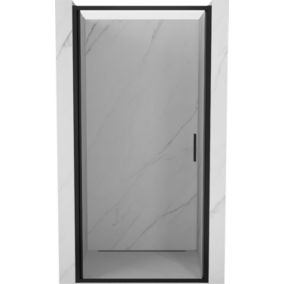 Drzwi prysznicowe Mexen Exo transparent 70 cm czarne 1 szt.