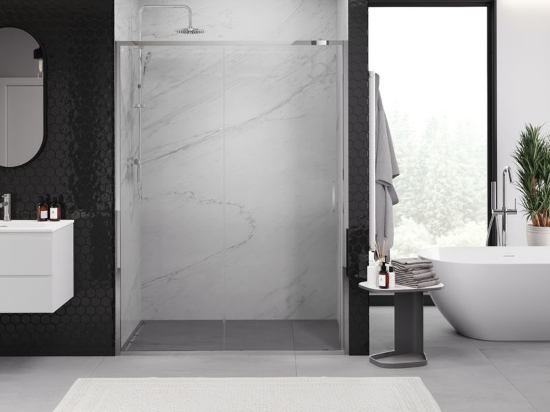 Drzwi prysznicowe Mexen Exo transparentne 130x200 cm 1 szt.