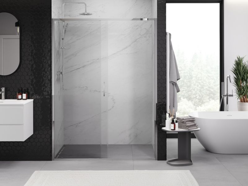 Drzwi prysznicowe Mexen Exo transparentne 130x200 cm 1 szt.